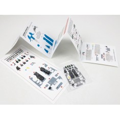 1/32 F-16C Block 40/42 Quick Set 3D Acrylic Instrument Panel for Tamiya kit