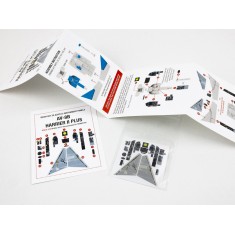 1/32 AV-8B Harrier II Plus Cockpit Instrument Panels n Detail Parts for Trumpeter kits