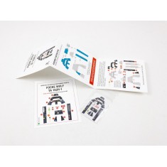 1/32 Focke Wulf Ta 152H-1 Quick Set 3D Acrylic Insturment Panel for Zoukei Mura kit