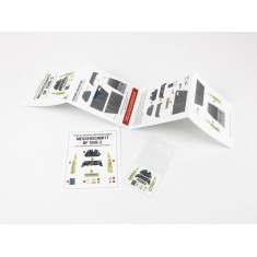1/32 Messerschmitt Bf 109E-3 Panel for Eduard kits