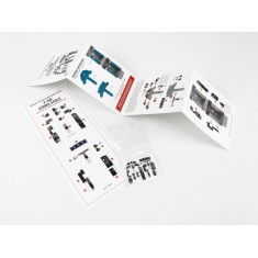 1/32 Messerschmitt Bf 109E-1 Cockpit Panels and Detail Parts for Eduard kit