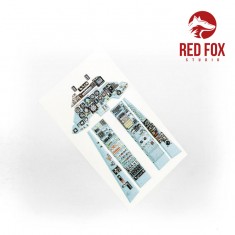1/48 Su-33 Flanker D Instrument Panels & Detail Parts for Kinetic kit