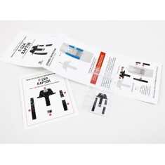 1/48 F-22A Raptor Cockpit Instrument Panels n Detail Parts for Italeri kits