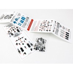 1/48 F-14A Tomcat 3D Acrylic Instrument Panel with All Sidewalls (Quick Set) for Hasegawa kits
