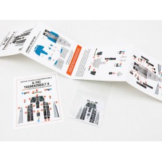 1/48 A-10C Thunderbolt II Instrument Panels for Academy/Hobby 2000 kits