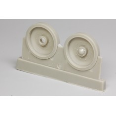 1/35 Soviet Medium Tank T-34 Wheels Set Variant 1 (2 resin wheels)