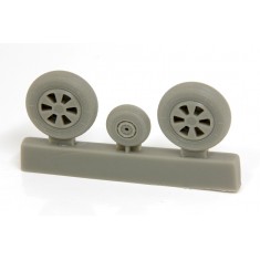 1/48 Mikoyan-Gurevich MiG-21 Wheel Set