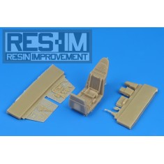 1/72 Messerschmitt Bf109G-5/Bf109G-6/Bf109G-8/Bf109G-14 Cockpit Set for AZ Model kit