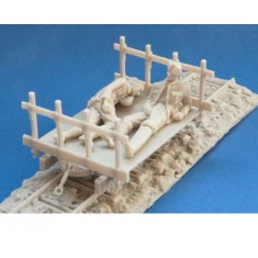 1/35 Medical Wagon w/2 Figures Full Resin kit