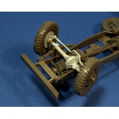 1/35 "Workable" Front Axle & Steering for Tamiya GMC kit
