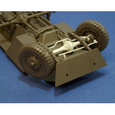 1/35 "Workable" Front Axle & Steering for Tamiya M8 /M20 kit