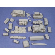 1/35 UK Sherman Tank Accessories No.3 (Incl. "Crushed" Rear Suspension)
