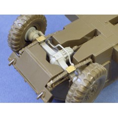 1/35 Positionable Front Axle and Steering for Italeri Staghound kit