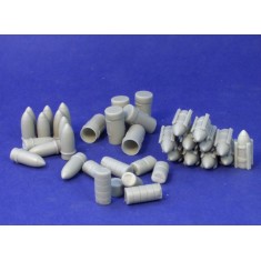 1/35 8inch Heavy Gun Ammunition set (Resin)