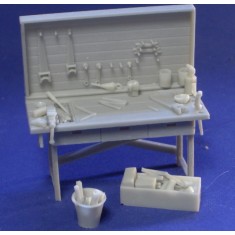 1/35 Workbench and Tools
