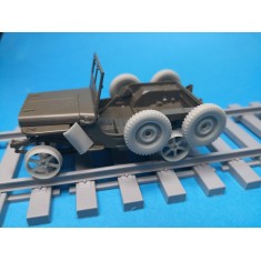 1/35 Wheels for Jeep Draisine