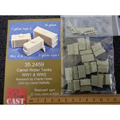 1/35 WWI & LRDG Camel Water Tanks (7 gallon type 1 & 2, 10 gallon)