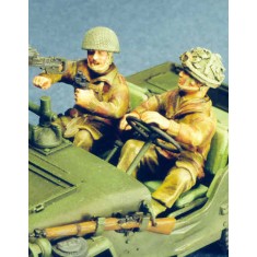 1/35 Airborne Recce Crew for Jeep (2 figures)