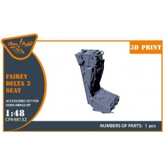 1/48 Fairey Delta 2 Ejection Seat for Dora Wings Kit