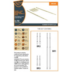 1/72 Douglas XA2D-1, A2D Skyshark Pitot Tubes and Guns