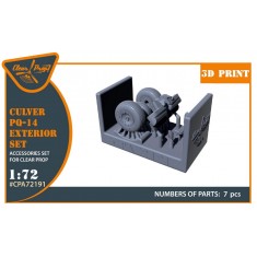 1/72 Culver PQ-14 Exterior set for Clear Prop kits
