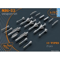 1/72 Mikoyan-Gurevich MiG-23 Weapon Set