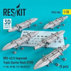 1/32 BRU-42/A Improved Triple Ejector Rack (Iter) (5pcs)