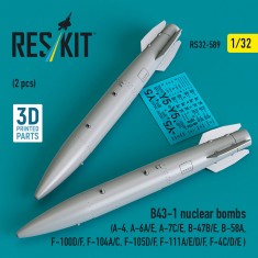 1/32 B43-1 Nuclear Bombs (2pcs)