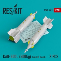 1/48 Su-24/30/34, MiG-27/29SMT, YAK-130 KAB-500L (500kg) Guided Bomb (2pcs)