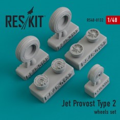 1/48 Jet Provost Type 2 Wheels set for Fly/Aeroclub kits