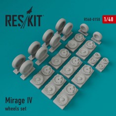 1/48 Dassault Mirage IV Wheels for Heller kits