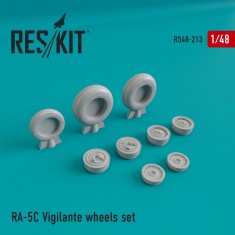1/48 RA-5 Vigilante Wheels set for Trumpeter kits
