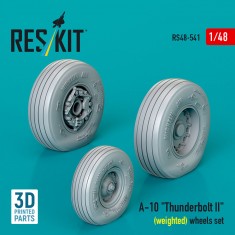 1/48 A-10 Thunderbolt II (weighted) Wheels set