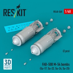 1/48 FAB-500 M-54 Bombs (2pcs) for Su-17/Su-22/Su-24/Su-25