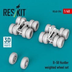 1/48 Convair B-58 Hustler Weighted Wheel Set