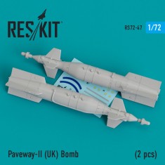 1/72 British Tornado/Eurofighter/Buccaneer/Harrier Paveway-II Bomb (2pcs)