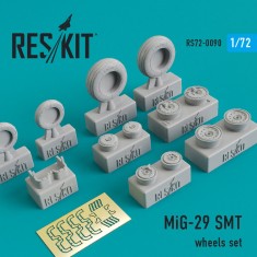 1/72 Mikoyan MiG-29 SMT/K Wheels set for Zvezda/Trumpeter kits