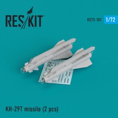 1/72 Su-17/25/24/34/30/39/MiG-27/Yak-130/Mirage F.1 Kh-29T (AS-14B 'Kedge) Missile (2pcs)