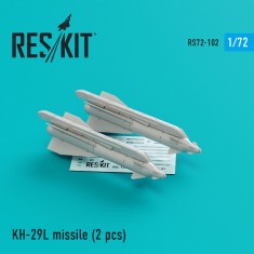 1/72 Su-17/25/24/34/30/39/MiG-27/Yak-130/Mirage F.1 Kh-29L (AS-14A 'Kedge) Missile (2pcs)