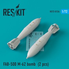 1/72 Su-17/22/24/25/34 FAB-500 M-62 Bomb (2 pcs) for Trumpeter/Model Svit/Zvezda/ kits