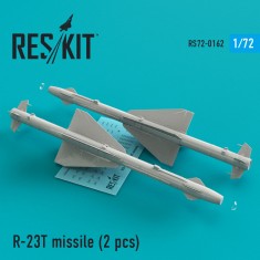 1/72 MiG-23 R-23T Missile (2pcs) for R.V.Aircraft/Zvezda/Italeri/Bilek/KP/Academy kits