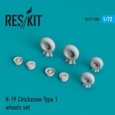 1/72 Sikorsky H-19 Chickasaw Type 1 Wheels set for Italeri kits