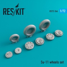 1/72 Sukhoi Su-11 Wheels set