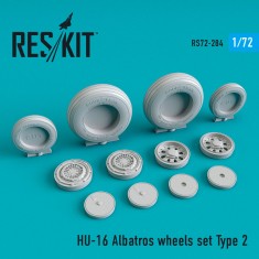 1/72 HU-16 Albatros Wheels set Type 2 for Hasegawa/Revell/Monogram kits