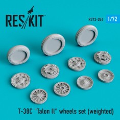 1/72 Northrop T-38C Talon Ll Wheels Set (Weighted)