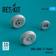 1/72 Amx (AMX-T) Ghibli Wheels Set