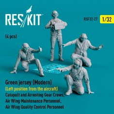 1/32 Modern Green Jersey Left Position From The Aircraft (4 figures)