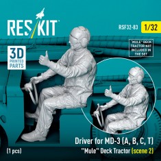 1/32 Driver for MD-3 (A/B/C/T) Mule Deck Tractor (scene 2)