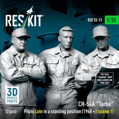 1/35 CH-54A Tarhe Pilots Late in a standing position (1968 +) (3pcs)