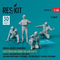 1/48 Modern Green Jersey Left Position From The Aircraft (4 figures)